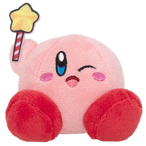 *UK Dispatch* Kitan Club Kirby Sitting Plush Mascot - 4. Star Rod