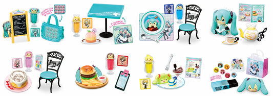 *UK Dispatch* Re-ment Hatsune Miku Miku's Cafe - COMPLETE SET