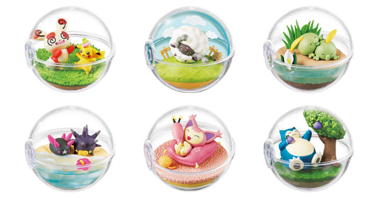 *UK Dispatch* Re-ment Pokemon Terrarium Happy Everyday -  COMPLETE SET