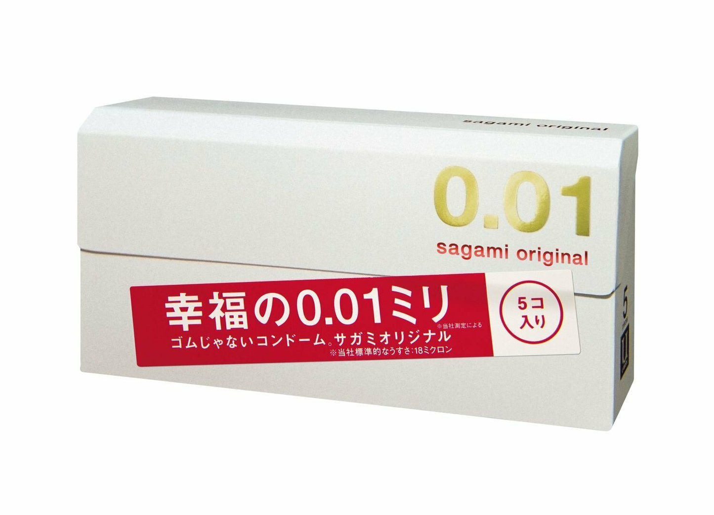 *UK Dispatch* SAGAMI ORIGINAL 001 Ultira Thin 0.01mm Condom - Regular Size