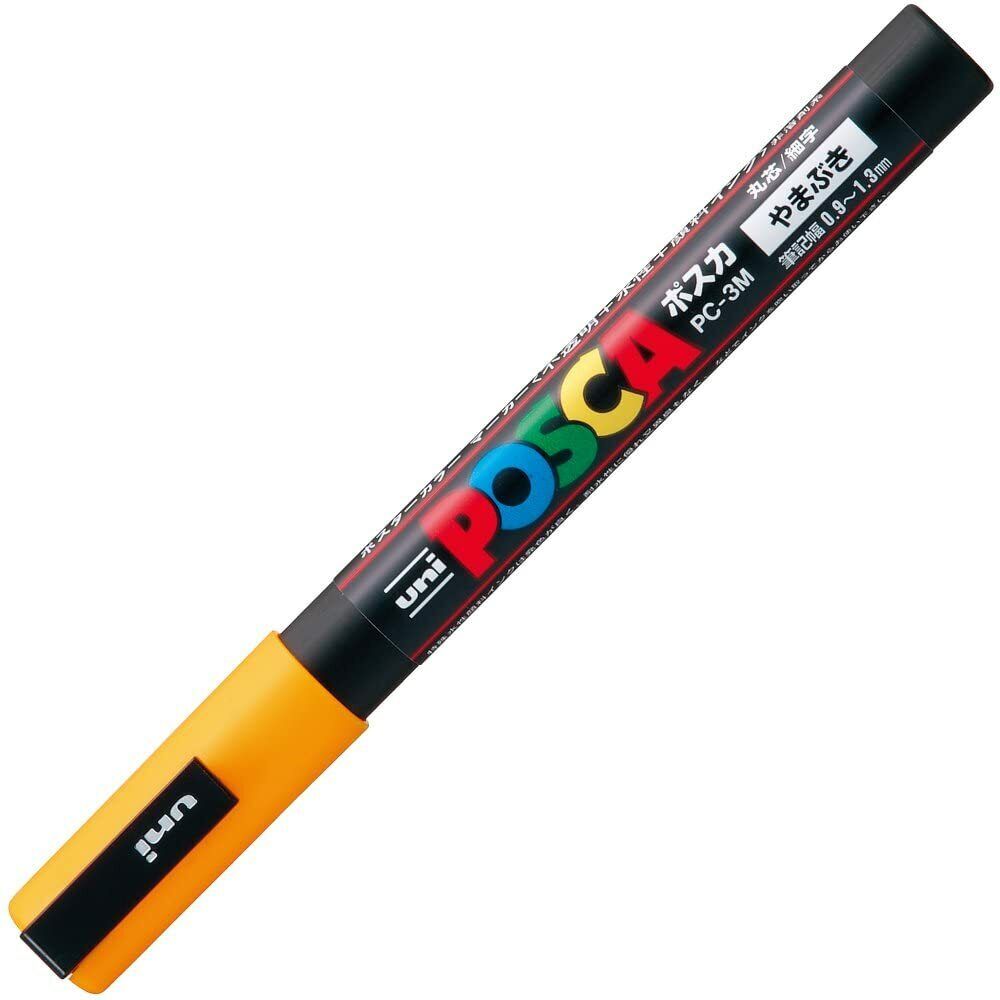 *BUY 3 GET 1 FREE* UNI POSCA PC-3M Multi-Coloured Water Colour Marker